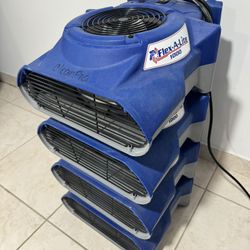 4 Flex-a-lite 1000 Air mover Blowers Fans