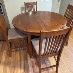 Expandable Dinning Room Table And Chairs
