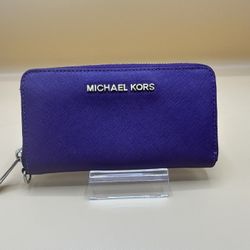 Michael Kors Wallet Purple