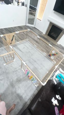 Play pen wood
