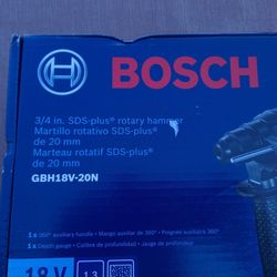 BOSCH 18 VOLT ROTARY HAMMER 