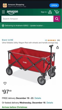 Uline wagon