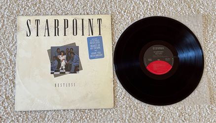 Starpoint “Restless” Vinyl Lp in Shrink Hype Sticker 1985 Elektra Records Allied Press Like New Collector’s Copy 80s Funk.