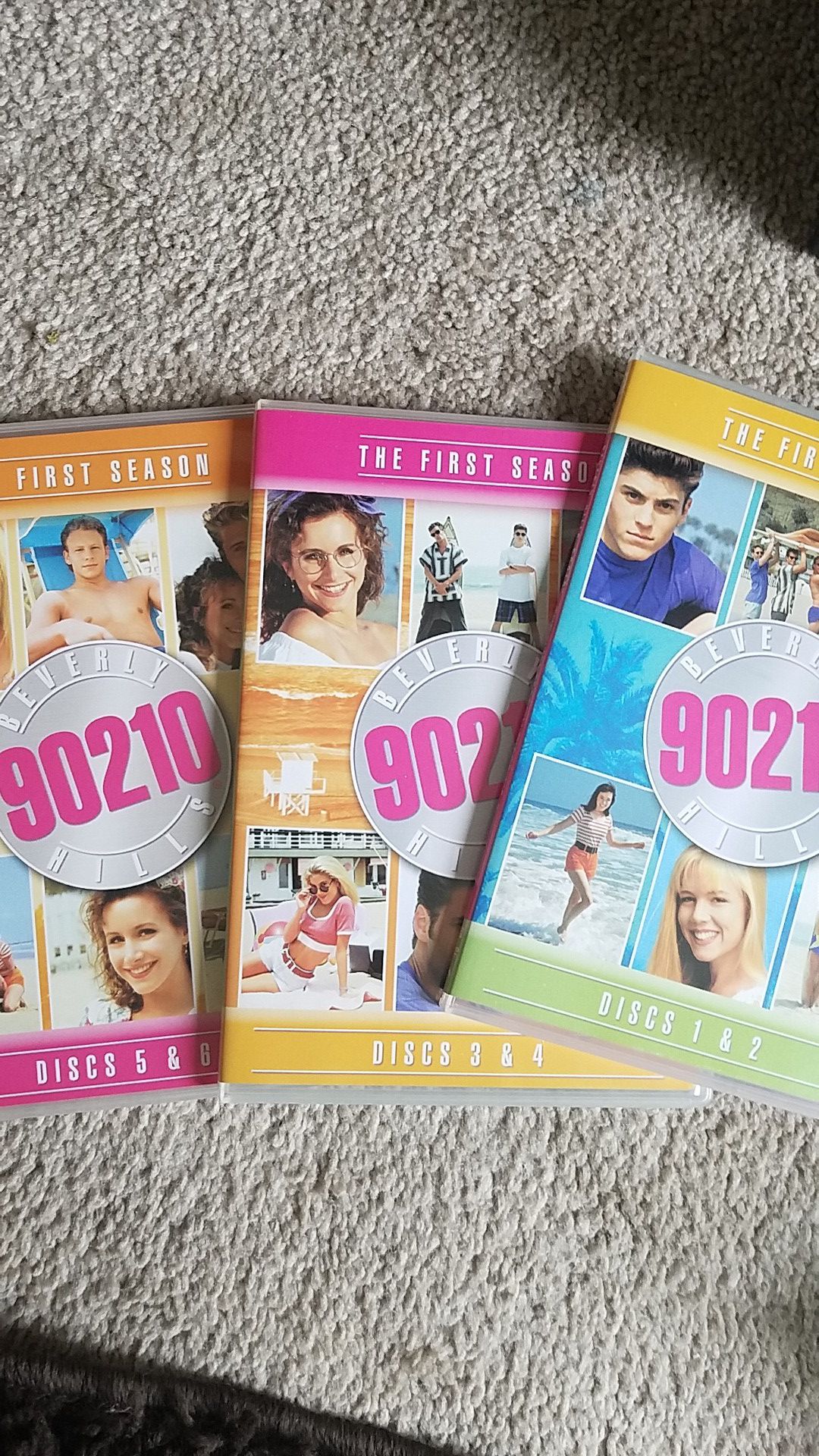 Dvds- Beverly Hills 90210 first season
