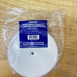 High Impact Plastic Clean out Cover Plate 