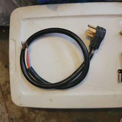 4 Ft 4 Prong Power Cord For Dryer