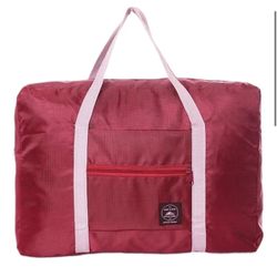 Moving Luggage Storage Bag, Foldable Storage Bag, Portable Airplane Bag, Multi-Function, Large Capacity Travel Bag, Home use (Claret)