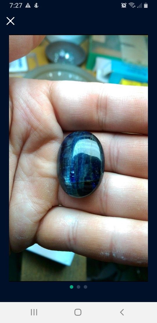 Rare Kyanite Cabachon Stone