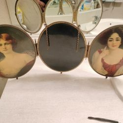  Antique Shaving Mirror
