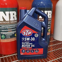STP OIL 1 GALLON $15 FULL SYNTHETIC