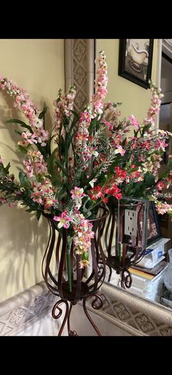 Home interior flower bush