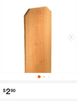 400 Cedar 1x6 6ft Dog Ear Pickets For 880