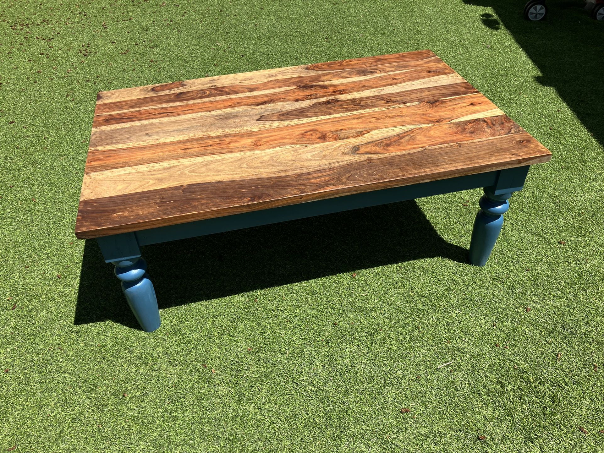 Exotic Hardwood Coffee Table
