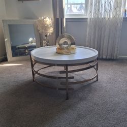 Selling My Coffee Table Gold Base Contact With Me Moving Myself