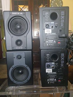 (Check description) SPEAKERS/M AUDIO STUDIO SPEAKERS