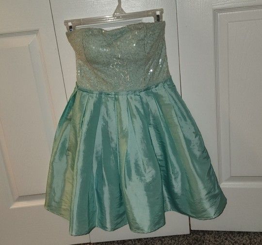 Strapless Short Formal Dress
