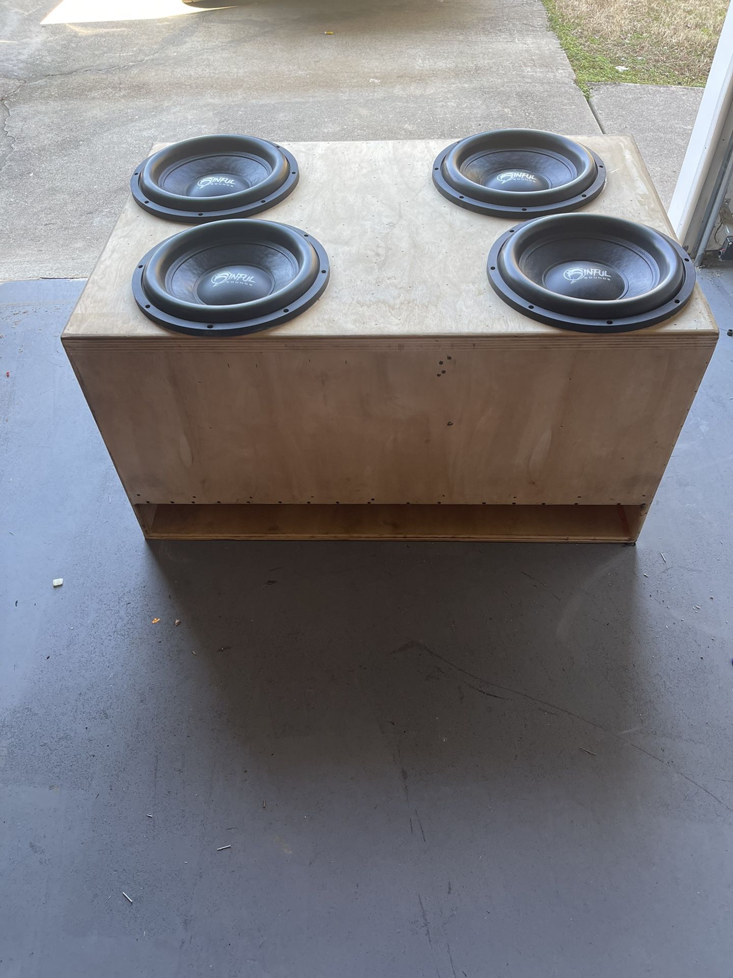 4 15 Inch Subwoofer 