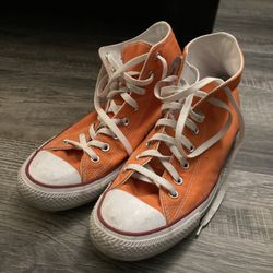 Size 11 Converse Chucks Orange