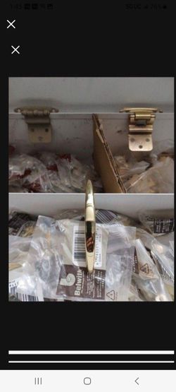 Cabinet hardware $35.