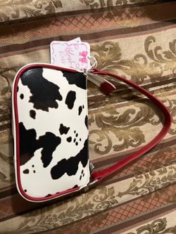 Cow Print Mini Purse