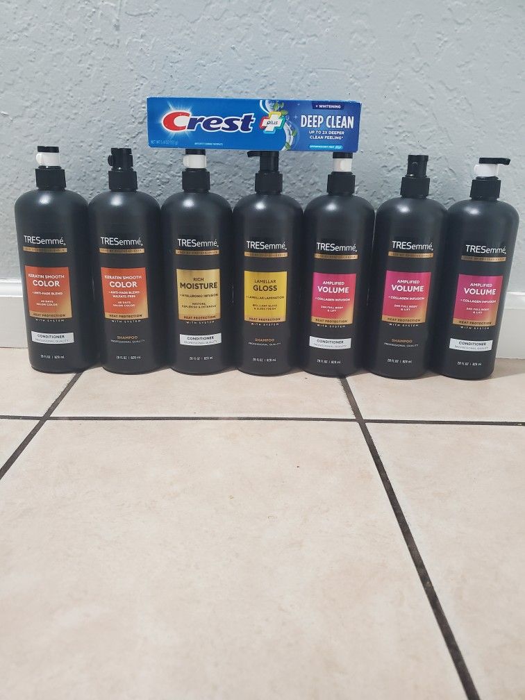 Shampoos And Conditioners $30