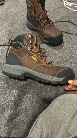 KEEN Utility Men's Evanston Composite Toe Waterproof Insulated Work Boots