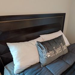 Bedroom Set With Headboard And Mattress Plus More!