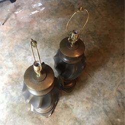 5 For Both! Lamps! ( A LIL DAMAGE BUT CHEAP! ) 