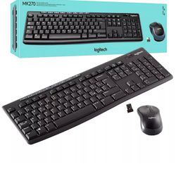 Wireless Keyboard And Mouse Combo MK270