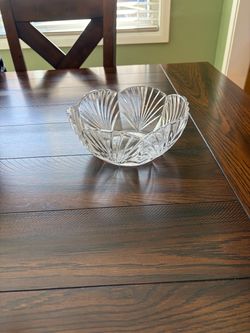 Noritake Crystal Treasury Lead Crystal Centerpiece Bowl