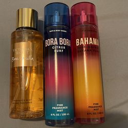 2 Body Mists (Bora Bora- SOLD)