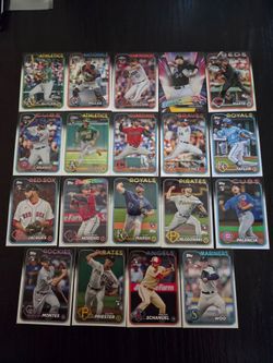 2024 Topps Baseball Rookie Card Lot of 31