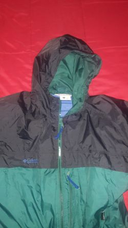 Columbia rain jacket unisex