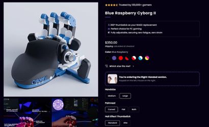 Blue Rasberry Cyborg 2