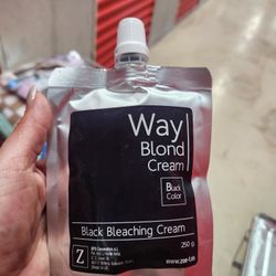 Way Carcoal  Hair Bleach