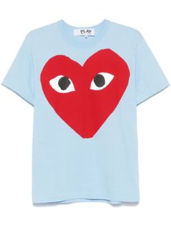 Comme des Garçons Play blue heart t-shirt Size M