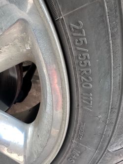 Rines 20” 275/55/R20 GMC Chevy Silverado Tahoe