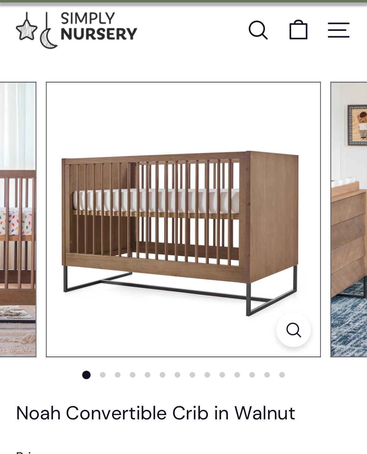 Crib/Toddler Bed