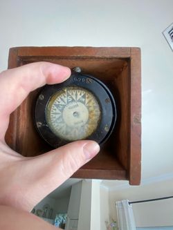 Antique Boston Maritime Compass