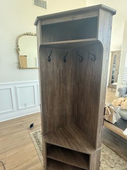 Coat/Shoe Rack - Wood