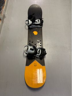 Salomon Sight 155CM Wide Snowboard Includes Union Bindings