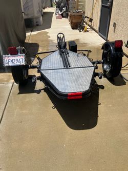 Motorcycle trailer