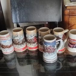 Budweiser Beer Mugs 