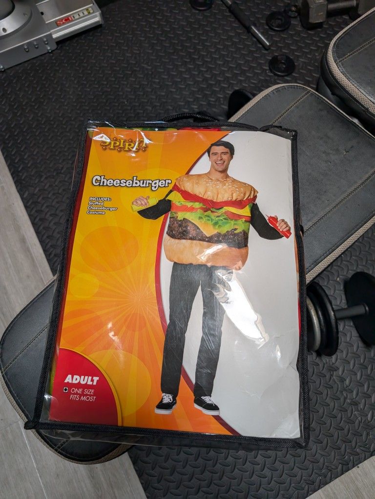 Cheeseburger Halloween Costume 