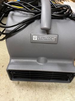 Carpet dryer- floor cooling fan
