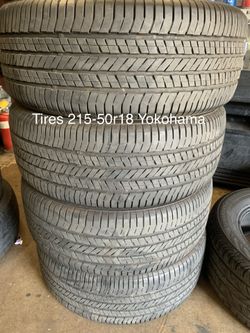Tires 215-50r18 Yokohama