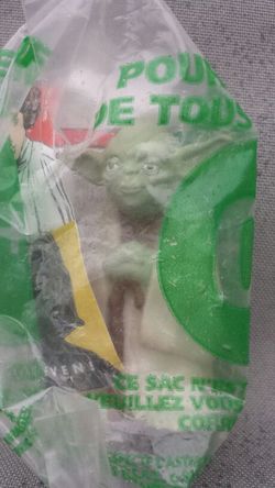 Star Wars Yoda Happy Meal Toy
