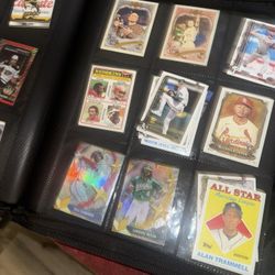 Mixture Of Sports Cards