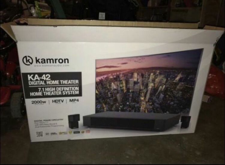 Kamron KA42 Digital home theater 7.1 high definition system 2000w for Sale in Santa Fe Springs