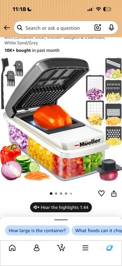 mueller veggie chopper